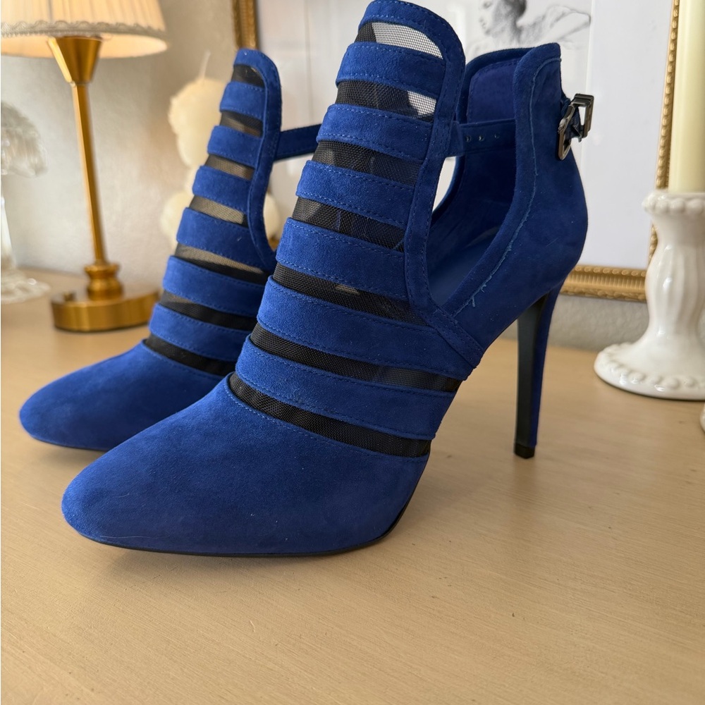 Gianni Bini Royal Blue Strappy Heels